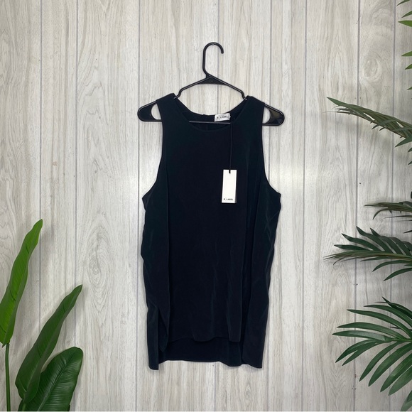 The Reset Tops - NEW The Reset R/Label 100% Silk Sleeveless Tank Blouse size L Large NWT